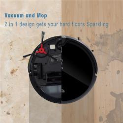 Робот-пылесос с камерой и WiFi, умная швабра для полов (арт. 04111156)