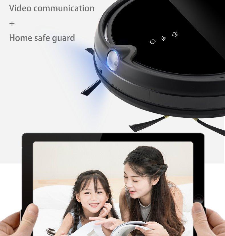 Робот-пылесос для уборки ковров и твердых полов с HD камерой (арт. 04111157)
