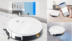 Перезаряжаемый робот-пылесос с WiFi и функцией мойки, поддержка Tuya (арт. 04111219)