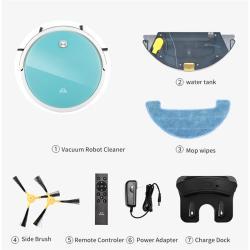 Беспроводной робот-пылесос IMASS 3 в 1 с функцией самоочистки (арт. 04111221)