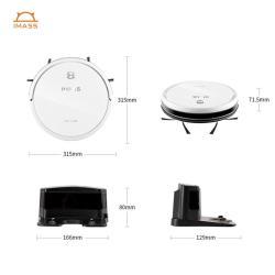 Высококачественный робот-пылесос IMASS с WiFi и поддержкой Google Home (арт. 04111222)