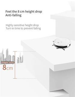 Высококачественный робот-пылесос IMASS с WiFi и поддержкой Google Home (арт. 04111222)
