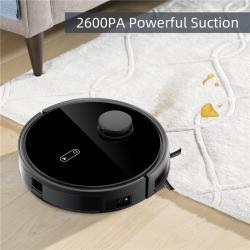 Робот-пылесос с лазерной навигацией для подметания и влажной уборки (арт. 04111308)