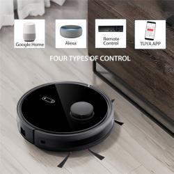 Робот-пылесос TUYA с лазерной навигацией и функцией перезарядки (арт. 04111311)