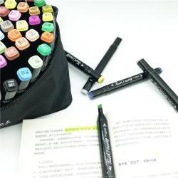 Набор маркеров для рисования и эскизов с двумя концами, 12-168 цветов (арт. 2711752)