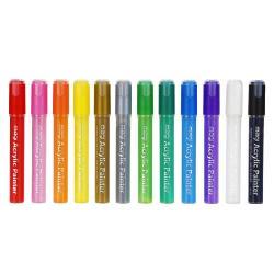 Новый набор маркеров с толстым корпусом и перезаправляемыми чернилами для рисования (арт. 2711776)