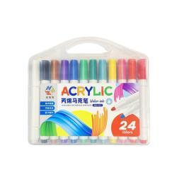 Набор акриловых маркеров для школы, водный чернилами, для рисования и художественного творчества (арт. 2711784)