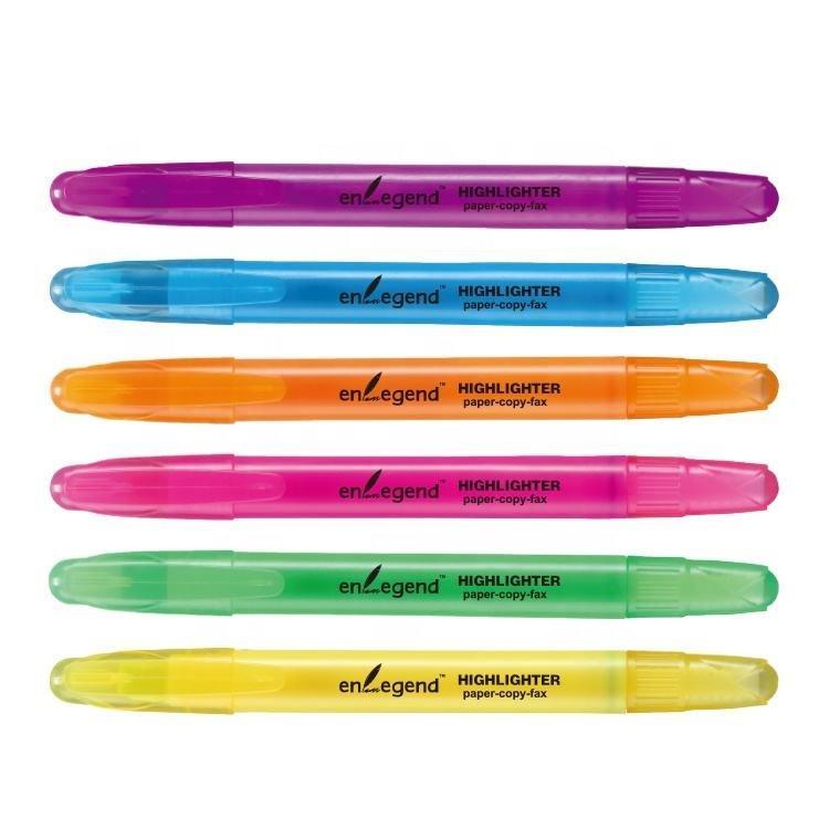 Высококачественный маркер с флуоресцентным цветом и восковым стержнем, для рисования и выделения (арт. 2711794)