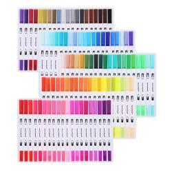 Файнлайн маркеры для рисования, акварельные маркеры с двумя наконечниками (арт. 2811456)