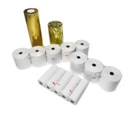 Белая термобумага OEM, для кассовых аппаратов, подходит для чеков и POS-принтеров (арт. 2711488)