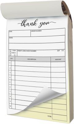 Двухслойные книги для учета продаж с жесткой обложкой (арт. 2611467)