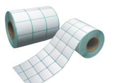 Термонаклейки для штрихкодов, 30 мм и 25 мм, самоклеющиеся (арт. 2611619)