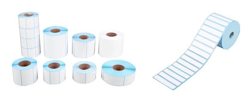 Белые наклейки A6 для накладных, самоклеющиеся рулоны 100x150 мм (арт. 2611657)