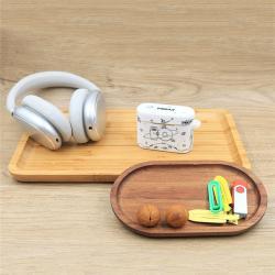 Водостойкий деревянный поднос из акации или бука, для кофе и сервировки (арт. 2611610)