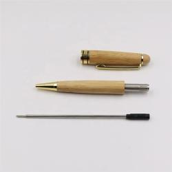 Бамбуковая ручка с логотипом, экологичный дизайн, шариковая ручка (арт. 2611616)