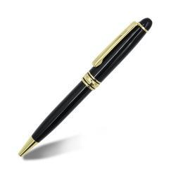 Бархатный мешочек черного цвета для упаковки подарочных ручек, готов к отправке (арт. 2611620)