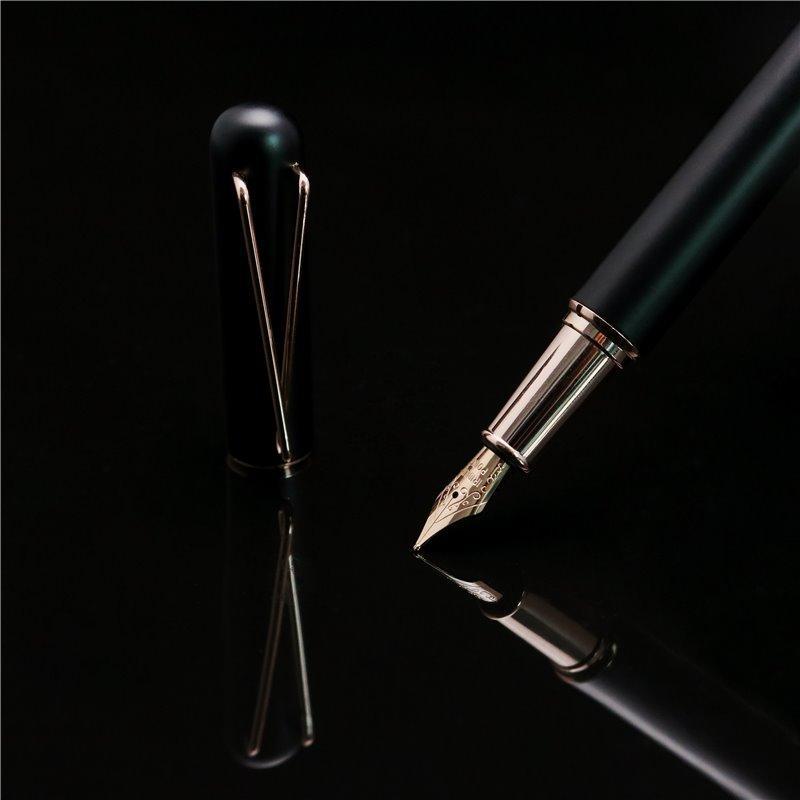 Промо-набор: перьевая ручка и блокнот, корпоративный подарок (арт. 2611654)