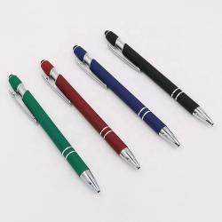 Шариковая ручка-стилус с логотипом, металлическая, для бизнеса (арт. 2611677)