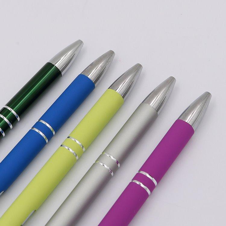 Ручка 2 в 1 с алюминиевым стержнем, стилус и шариковая, с логотипом (арт. 2611678)