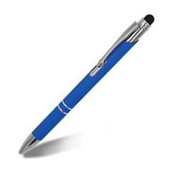 Ручка 2 в 1 с алюминиевым стержнем, стилус и шариковая, с логотипом (арт. 2611678)