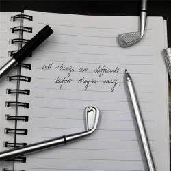 Миниатюрная ручка в виде клюшки для гольфа, оригинальный подарок для детей (арт. 2611707)