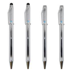 Многофункциональная ручка 5 в 1, металлическая, с четырьмя чернилами (арт. 2611724)