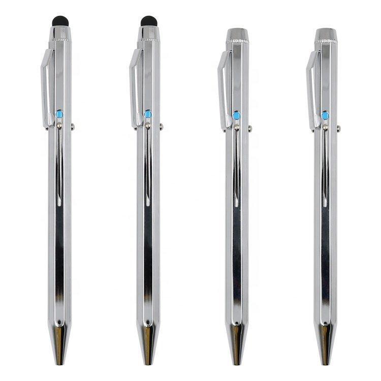 Ручка с чернилами четырех цветов: черный, красный, зеленый, синий, многоцветная (арт. 2611725)