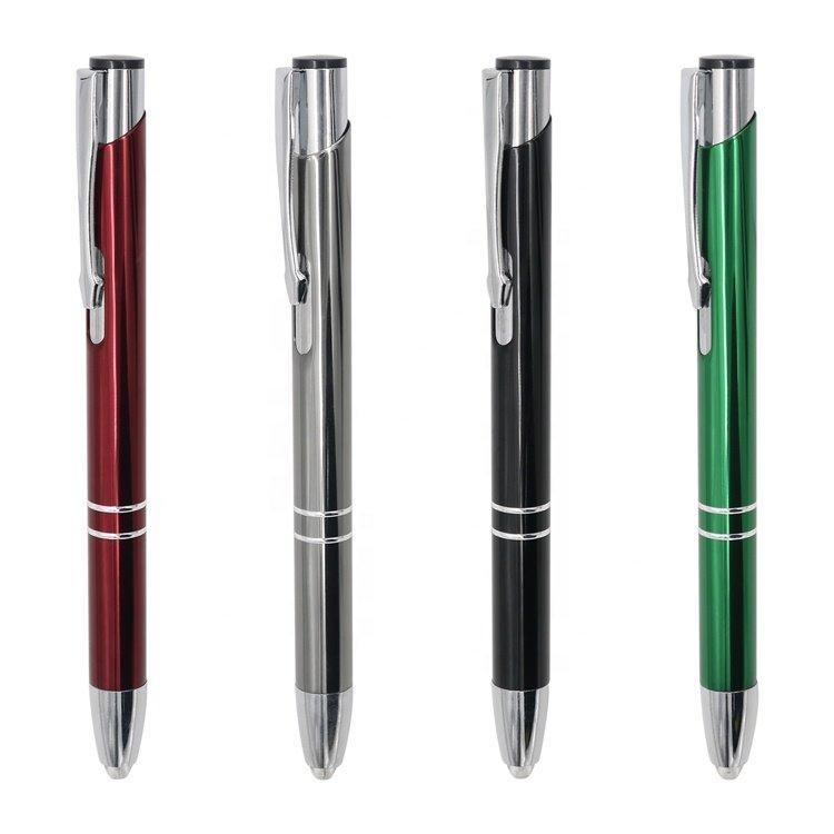 Ручка 2 в 1 с LED-подсветкой, металлическая, рекламная (арт. 2611727)