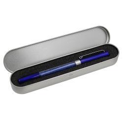 Маленький металлический пенал для ручек, с петлей для крышки (арт. 2611733)