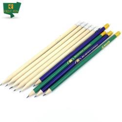 Натуральный деревянный карандаш с ластиком, стандартный размер 7 дюймов (арт. 2611763)