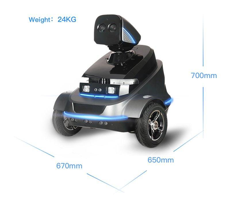 Интеллектуальный робот для охраны офисных зданий с мобильной функцией патруля (арт. 2811522)