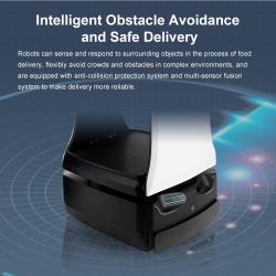 Автономный ресторанный робот для подачи блюд с самообслуживанием (арт. 2811525)