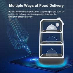 Электрический робот-официант с функцией подачи еды в рестораны (арт. 2811527)