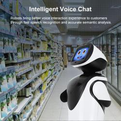 Робот для встречи с клиентами для торговых центров с интеллектуальной навигацией (арт. 2811544)