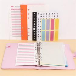 Бесплатные образцы, офисный блокнот с переплетом из искусственной кожи, планировщик на кольцах (арт. 612764)
