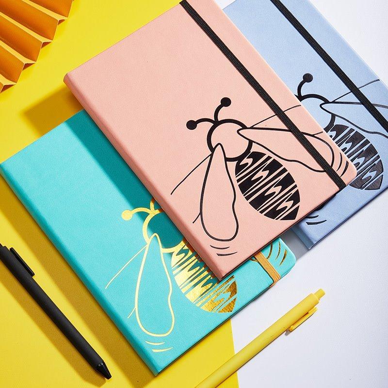 Милый стильный блокнот для студентов с цветной обложкой, блокнот с эластичной резинкой, формат A5 (арт. 612769)