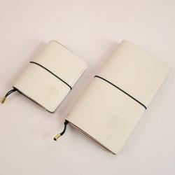 Многоразовый канцелярский блокнот A5 с твердым переплетом из искусственной кожи, 60 страниц, с швейным переплетом (арт. 612780)