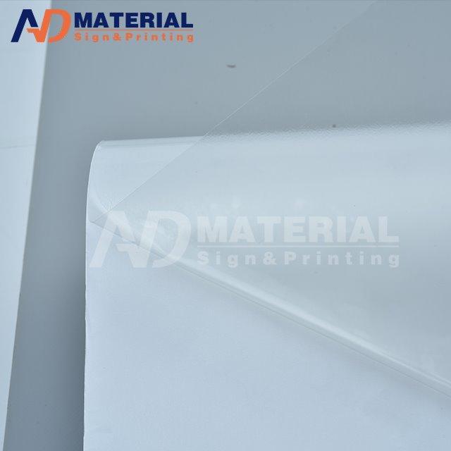 Популярные рекламные наклейки 140g белая самоклеящаяся виниловая пленка с матовой печатью по разумной цене (арт. 912540)