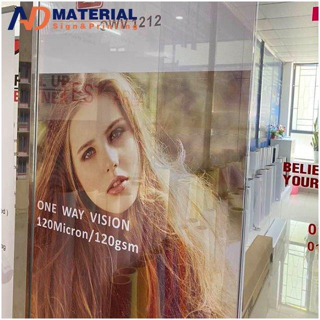 Виниловая наклейка с микроперфорацией для окон в наличии в Гуанчжоу (арт. 912585)