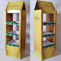 Экологичная картонная рождественская стойка для подарков с большим размером (арт. 1112903)