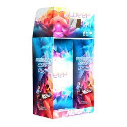 Индивидуальные картонные подставки для супермаркетов с железной опорой (арт. 1112931)