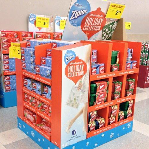 Новая картонная подставка для витрины на праздник Черной пятницы (арт. 1112948)