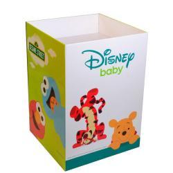 Картонный квадратный контейнер для мусора, рекламная подставка для супермаркета (арт. 1112967)