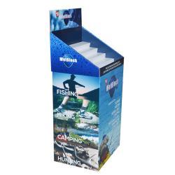 Картонный квадратный контейнер для мусора для супермаркета, рекламный стенд (арт. 1112969)