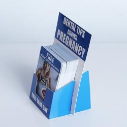 Подставки для брошюр, картонные стойки с печатью для выставок (арт. 1112977)