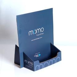 Экологичный картонный подставка для выставок, для листовок и визиток с простым сбором (арт. 1112982)