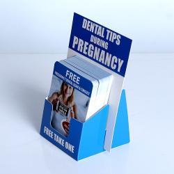 Подставка для брошюр, держатель для рекламных материалов для сувениров и подарков (арт. 1112983)