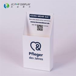 Картонная подставка для товаров, декоративный стенд для косметики и аксессуаров с печатью (арт. 1112985)