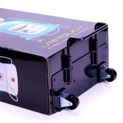 Экологичный рекламный trolley bag с картонным коробом для выставок с печатью CMYK (арт. 1112989)