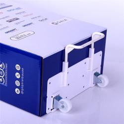 Карточный trolley box с логотипом для медицинских выставок и демонстраций (арт. 1112996)